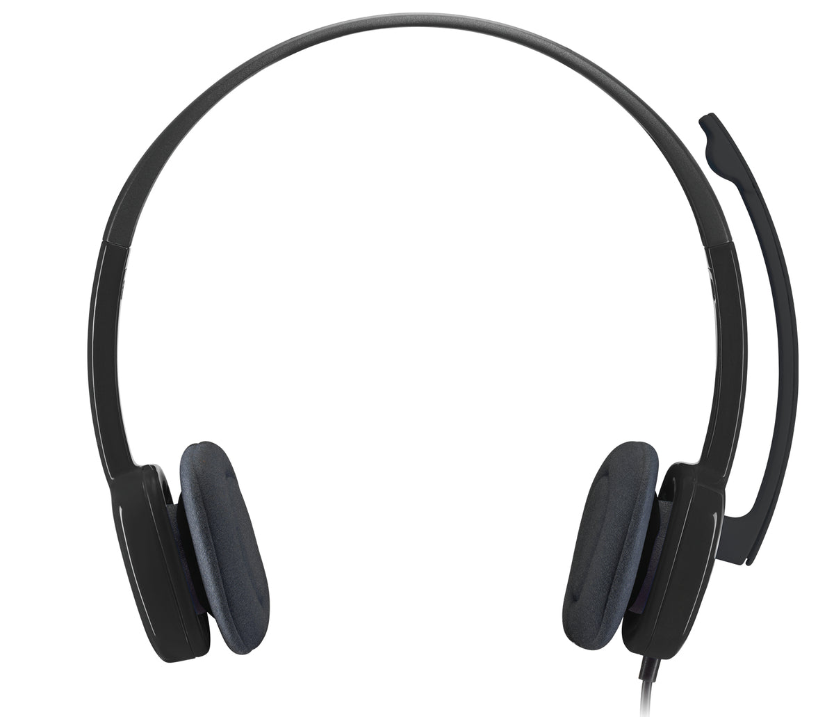 Logitech Stereo H151 Casque Filaire, Noir