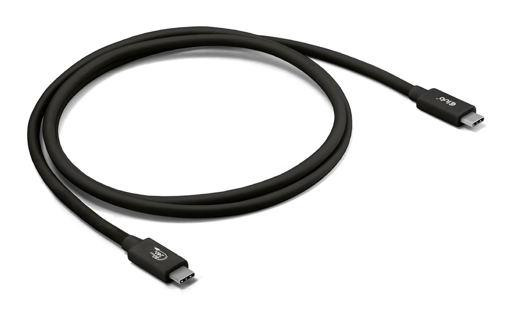 CLUB3D CAC-1570 câble USB USB4 Gen 2x2 1,2 m USB C 80 Gbit/s 240 W Noir