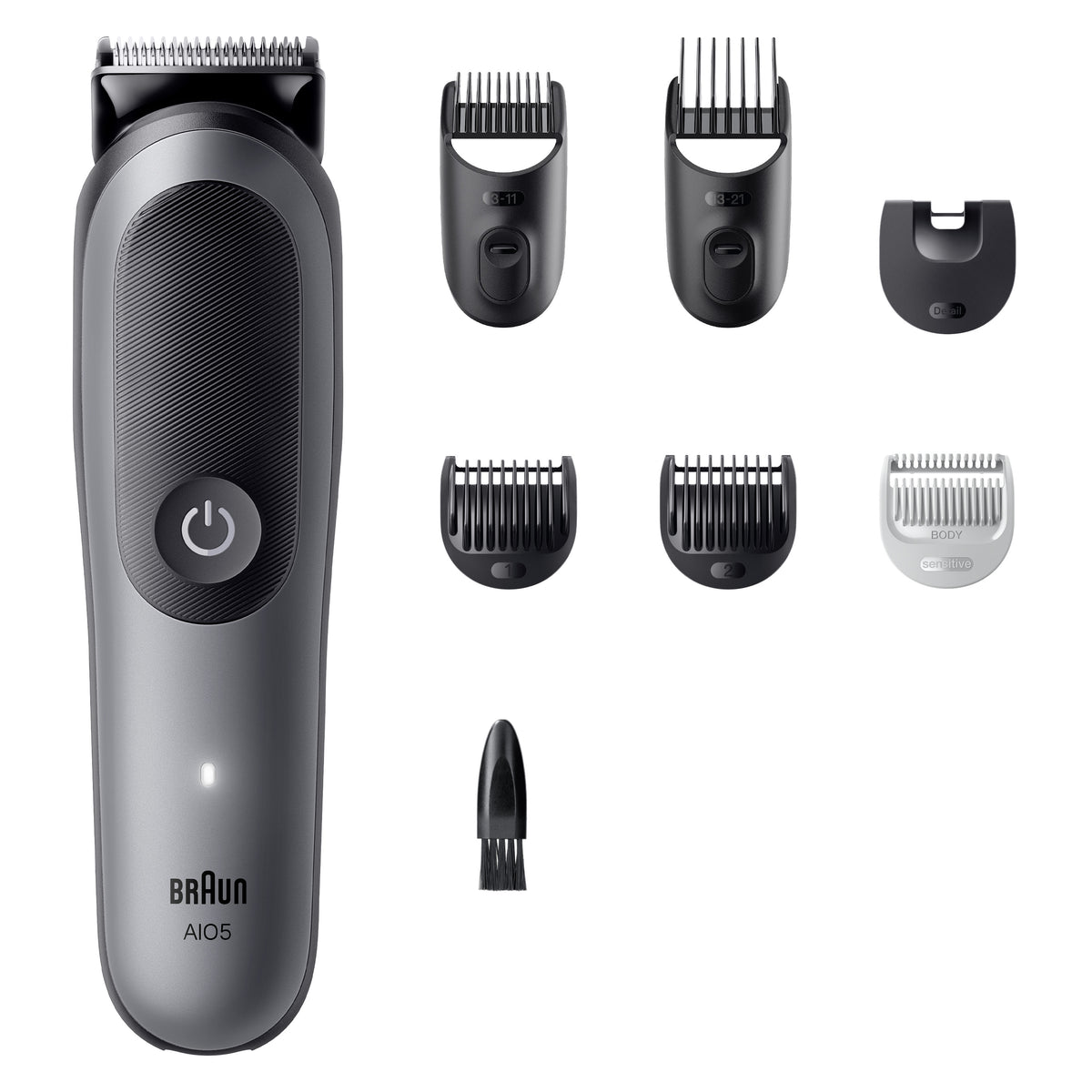 Braun 80789911 tondeuse à cheveux Gris foncé 21 Lithium-Ion (Li-Ion)