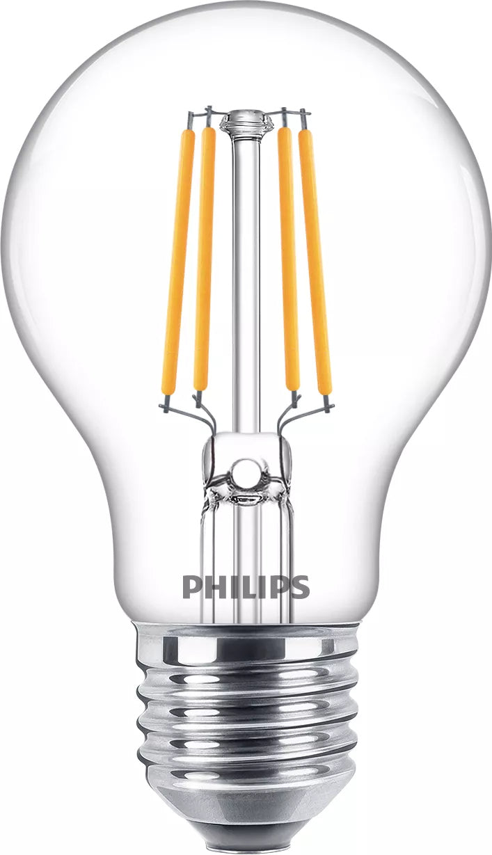 Philips Ampoule à filament transparente 40 W A60 E27