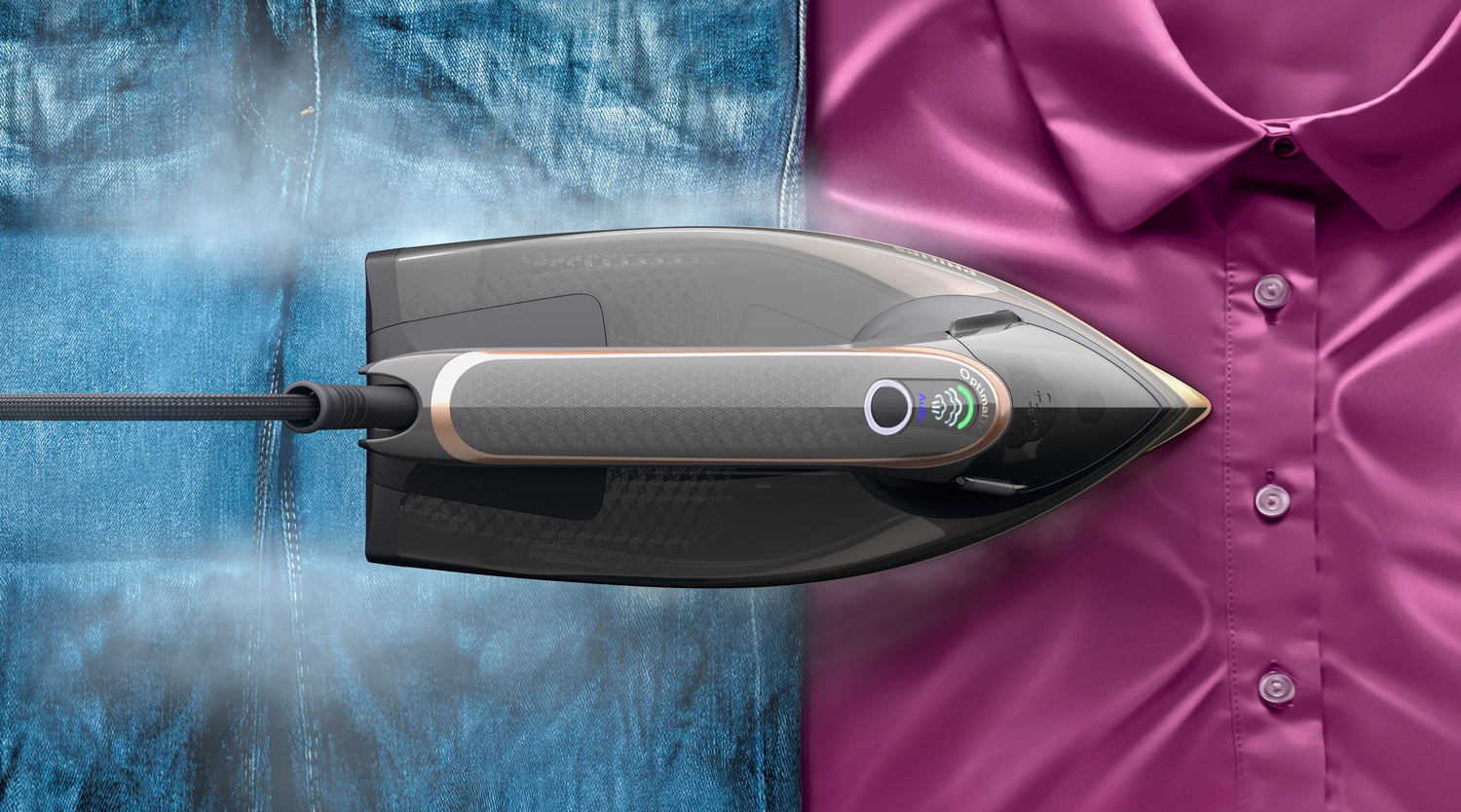 Philips DST8041/80 fer à repasser Fer à vapeur Semelle SteamGlide Elite 3000 W Noir