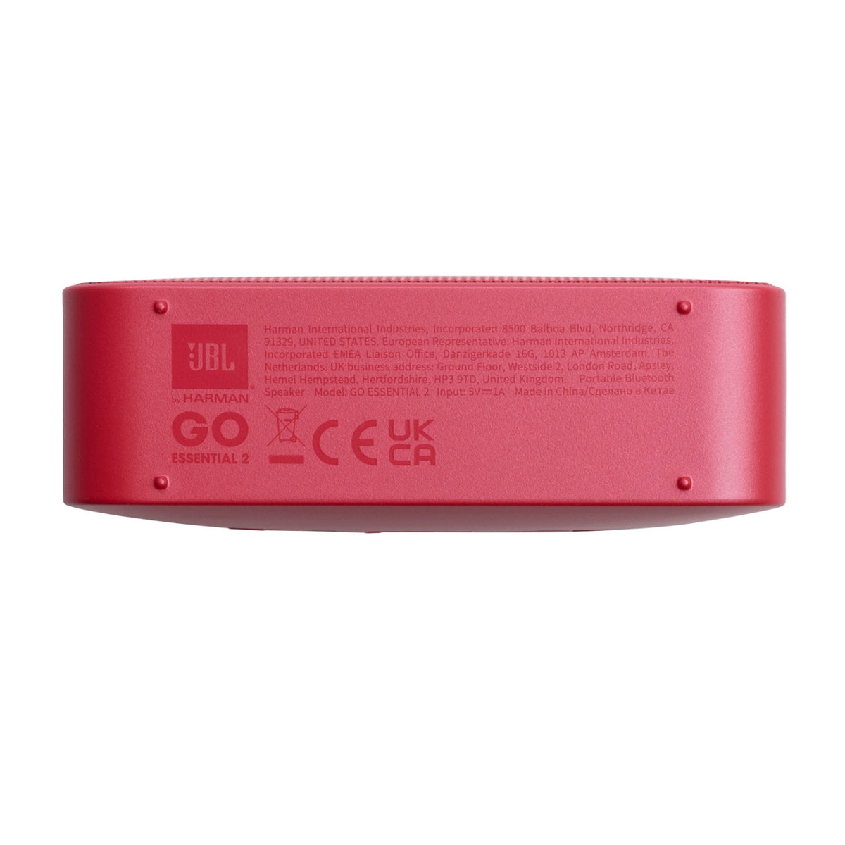 JBL Enceinte Bluetooth portable Go Essential 2 Rouge