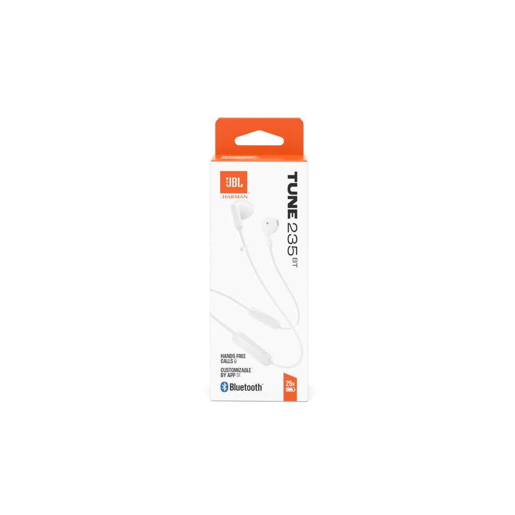 JBL Ecouteurs sans fil Tune 235BT Blanc