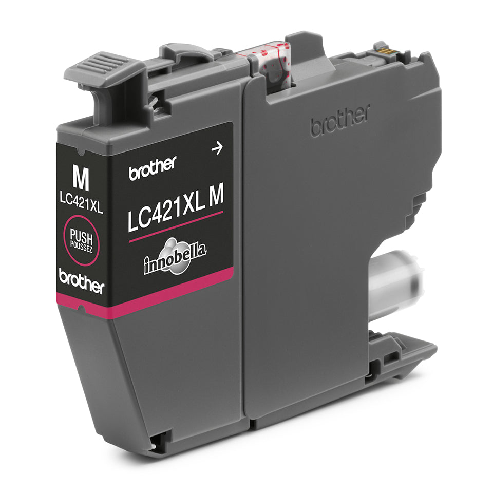 Brother LC-421XLM Cartouche d'Encre Magenta Haute Capacité (XL)