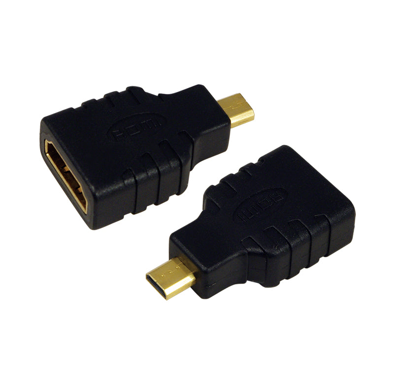 LogiLink AH0010 câble vidéo et adaptateur HDMI Type A (Standard) HDMI Type D (Micro) Noir