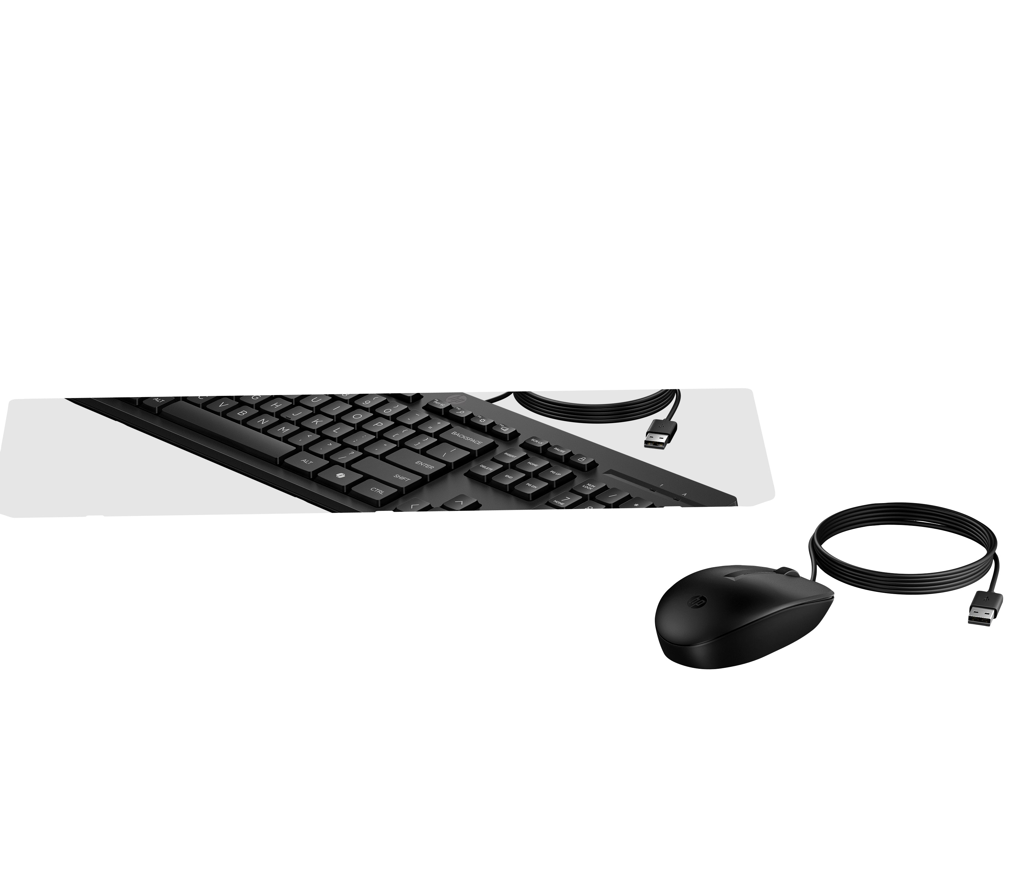HP Ensemble combiné clavier et souris filaires 225