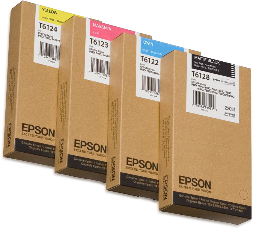 Epson Encre Pigment Jaune SP 7400/7450/9400/9450 (220ml)
