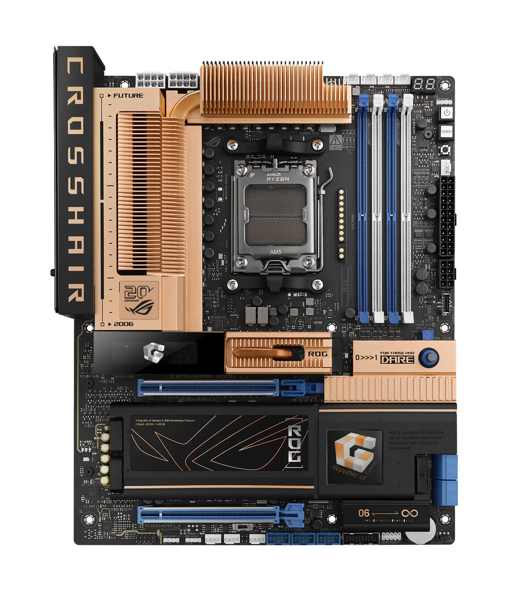 ASUS ROG CROSSHAIR 2006 AMD X870E Emplacement AM5 ATX