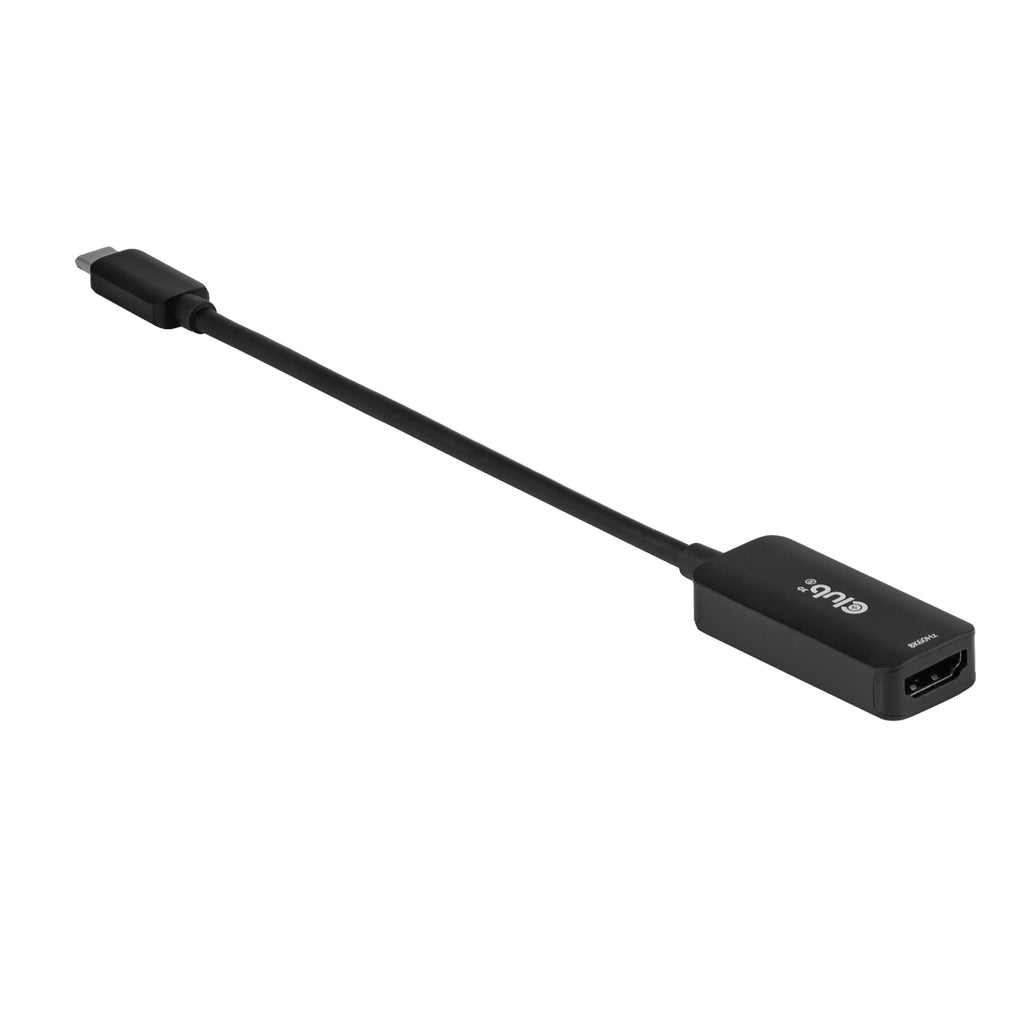 CLUB3D CAC-2505 câble vidéo et adaptateur 0,12 m USB Type-C HDMI + USB Noir