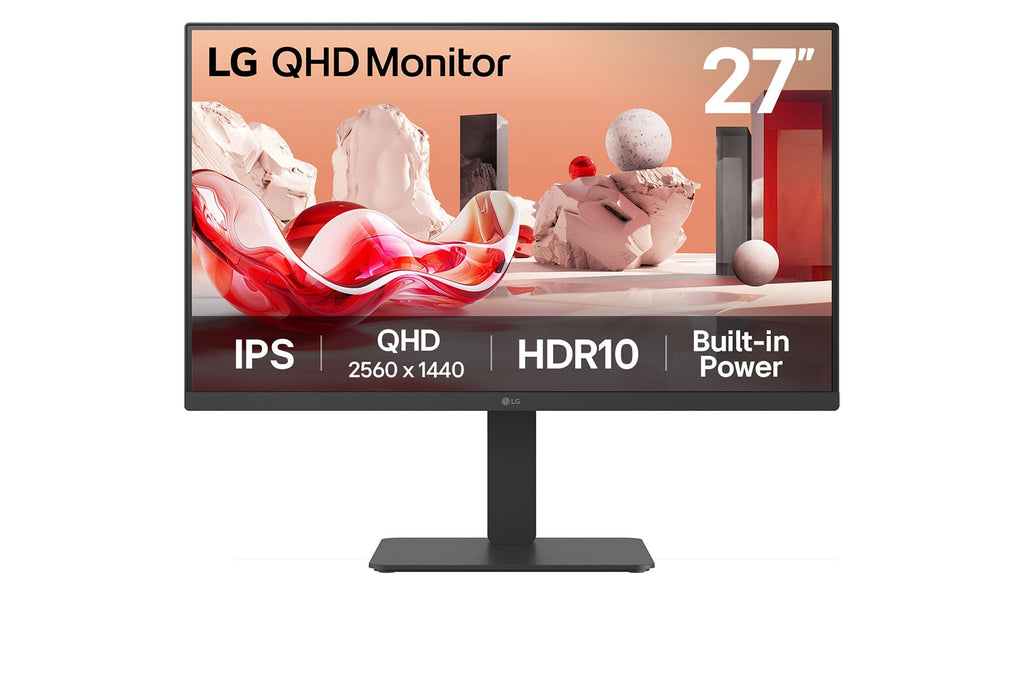 LG 27BA54QB-B écran plat de PC 68,6 cm (27") 2560 x 1440 pixels Quad HD LCD Noir