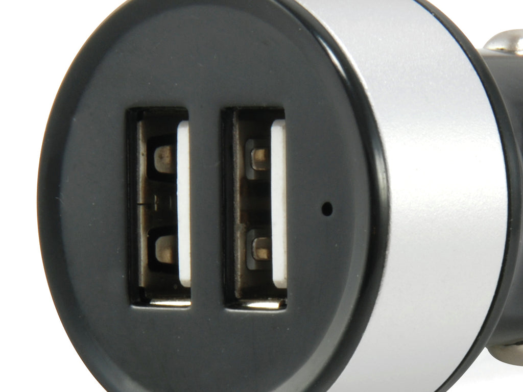 Conceptronic CUSBCAR2A chargeur d'appareils mobiles Tablette Argent Allume-cigare Auto