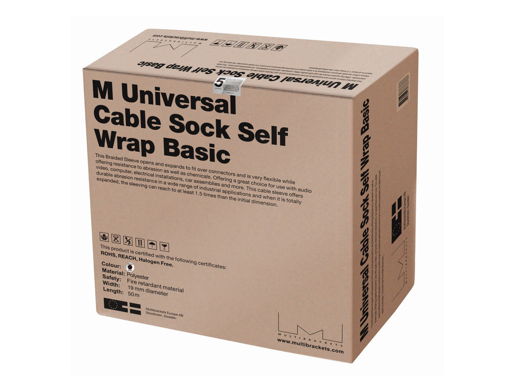 Manchon de Câble Multibrackets 8786, Noir