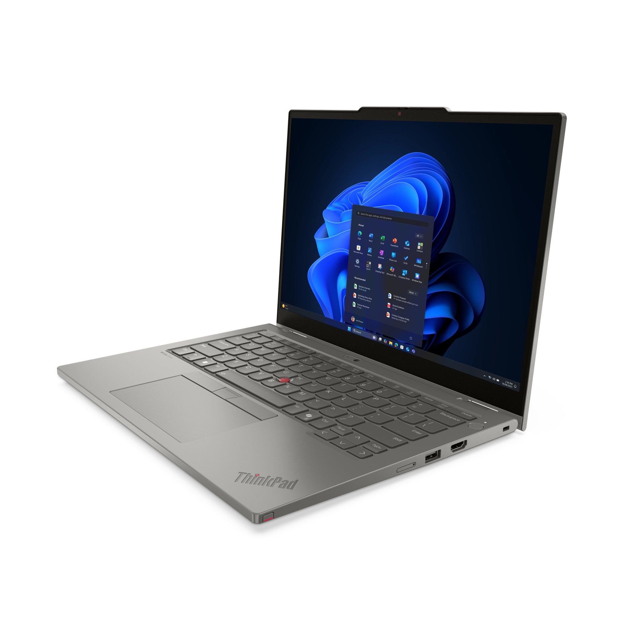 Lenovo ThinkPad L13 2-in-1 Gen 6 (AMD) AMD Ryzen™ 5 PRO PRO 215 Hybride (2-en-1) 33,8 cm (13.3") Écran tactile WUXGA 16 Go LPDDR5x-SDRAM 512 Go SSD Wi-Fi 7 (802.11be) Windows 11 Pro Allemand Gris