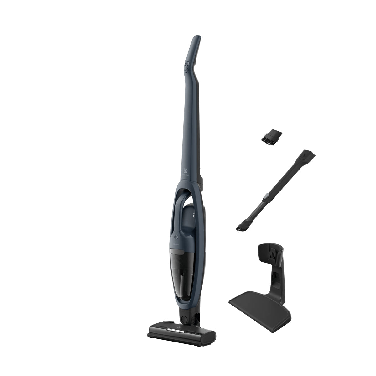 Electrolux ES52CB21DB Aspirateur balai Batterie Sec Cyclonique, mousse, Filtre post-moteur Sans sac 0,3 L 29 W Bleu 2 Ah