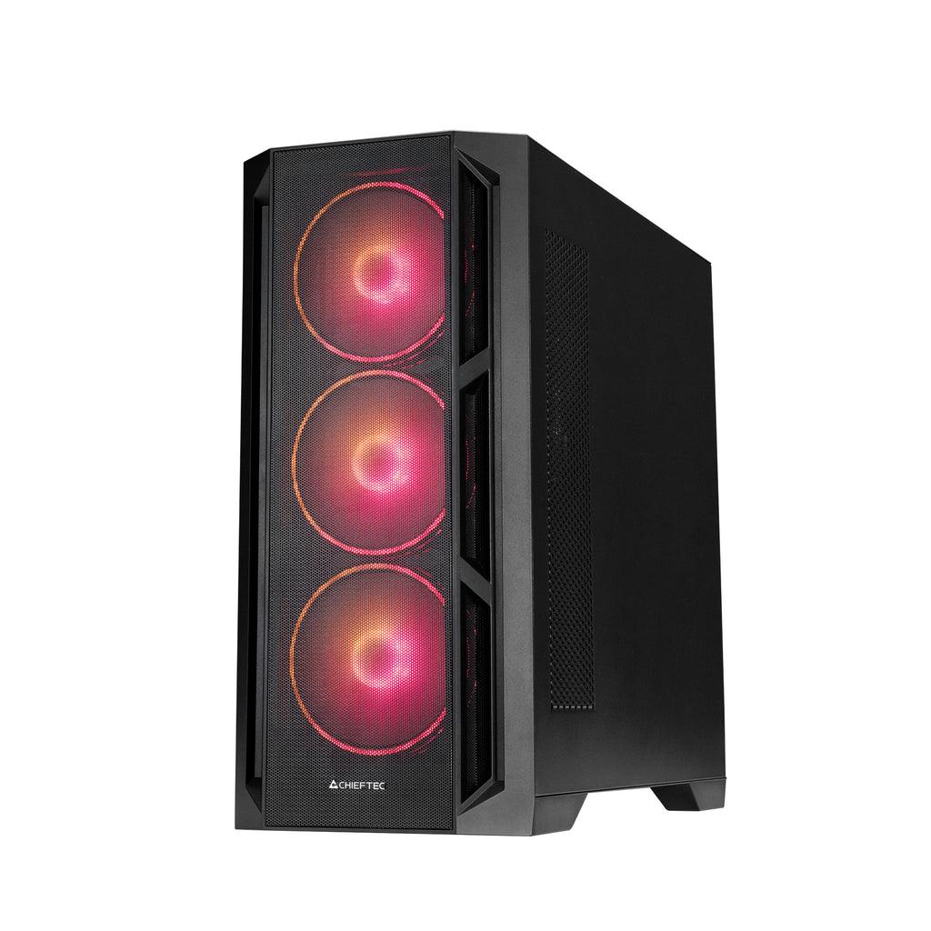 Chieftec APEX LUMO GA-01B-L-OP Boîtier PC Midi Tower Noir