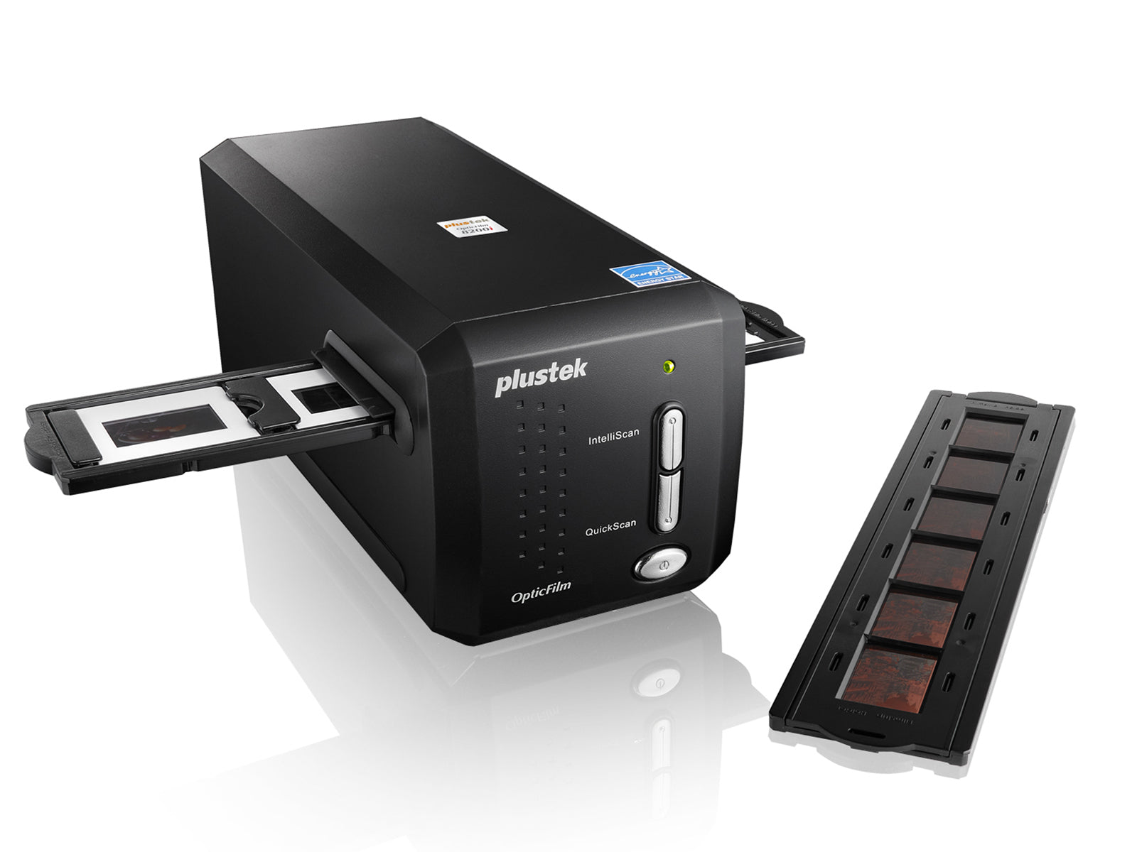 Plustek OpticFilm 8200i SE Numériseur d’archivage/à défilement 7200 x 7200 DPI Noir