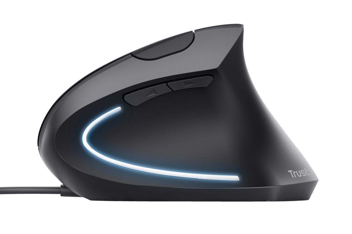Trust Verto Souris de Bureau Optique pour Droitier, 1600 DPI, USB Type-A