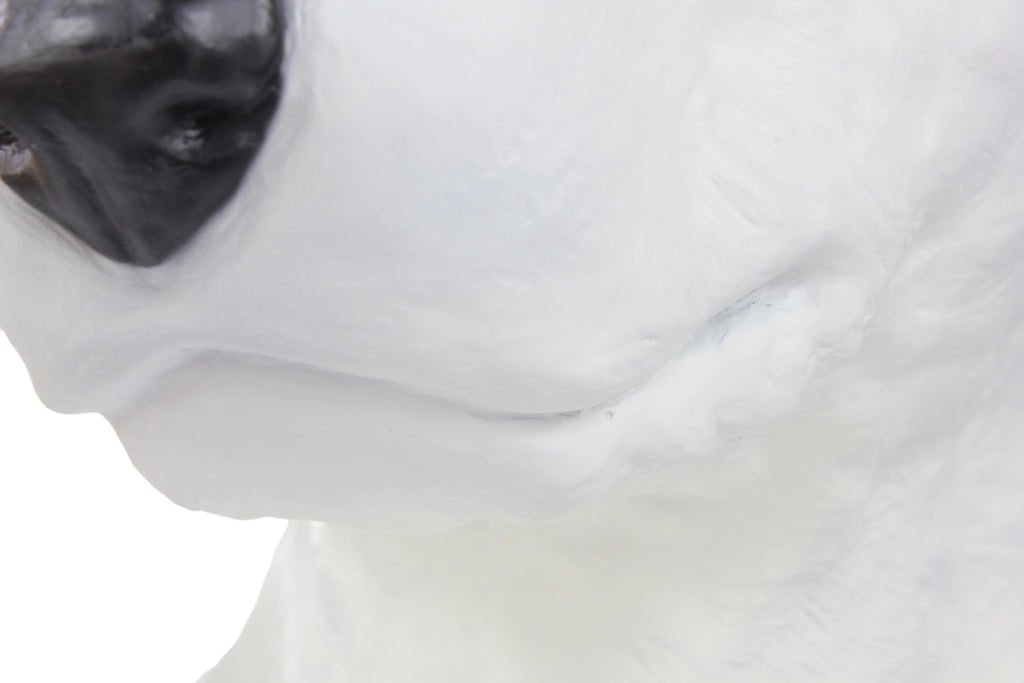 Bull Terrier, Bully I - urn for dog ashes, dog bust, large dog head for garden by Art-Dog