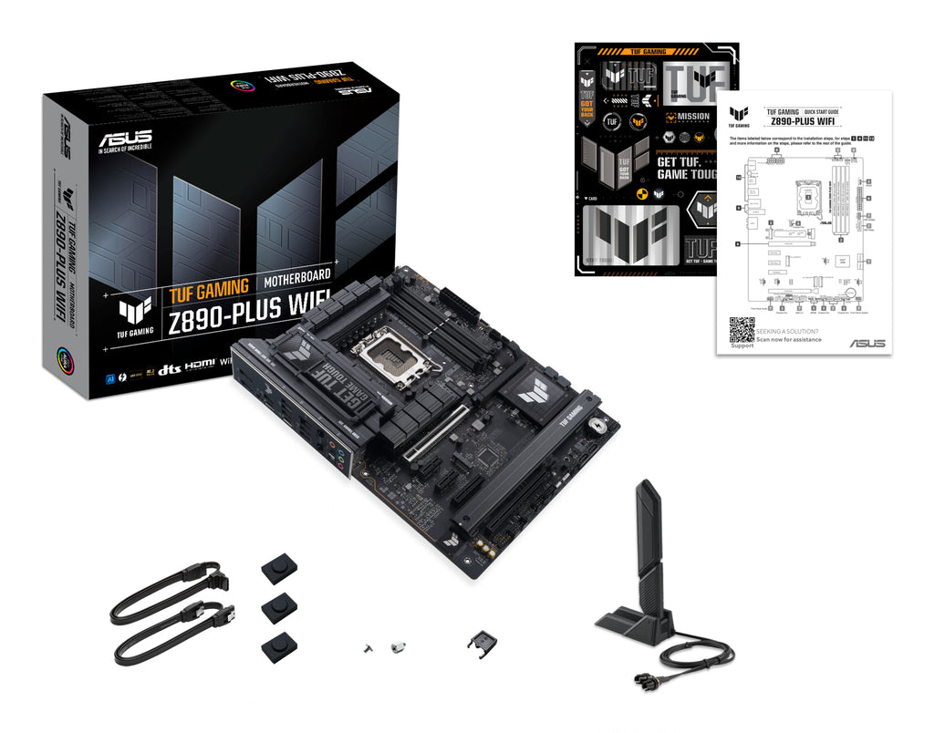 ASUS TUF GAMING Z890-PLUS WIFI Carte Mère Intel Z890 LGA 1851 ATX