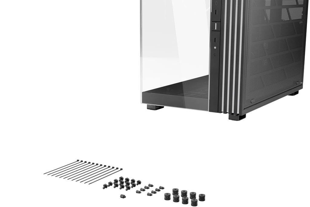 be quiet! Light Base 900 FX Noir | Boîtier PC ARGB vitré, Mini ITX / Micro ATX / ATX / E-ATX / XL-ATX, 4 ventilateurs Light Wings 140 mm PWM