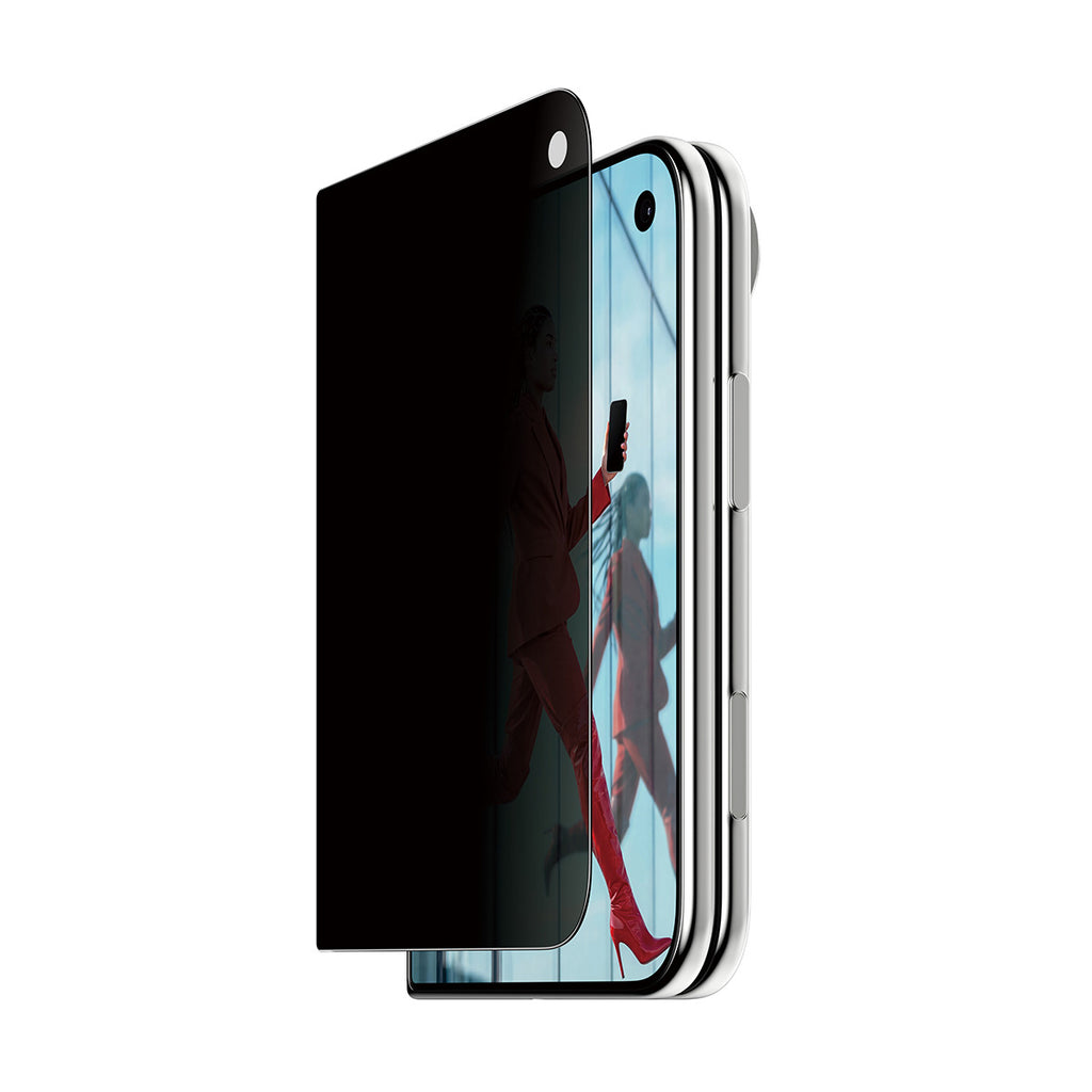 PanzerGlass ® 2-Way Privacy Front Screen Protector iPhone Duo | FRAME FIT w. FASTFIT IN-A-BOX Protection d'écran transpa