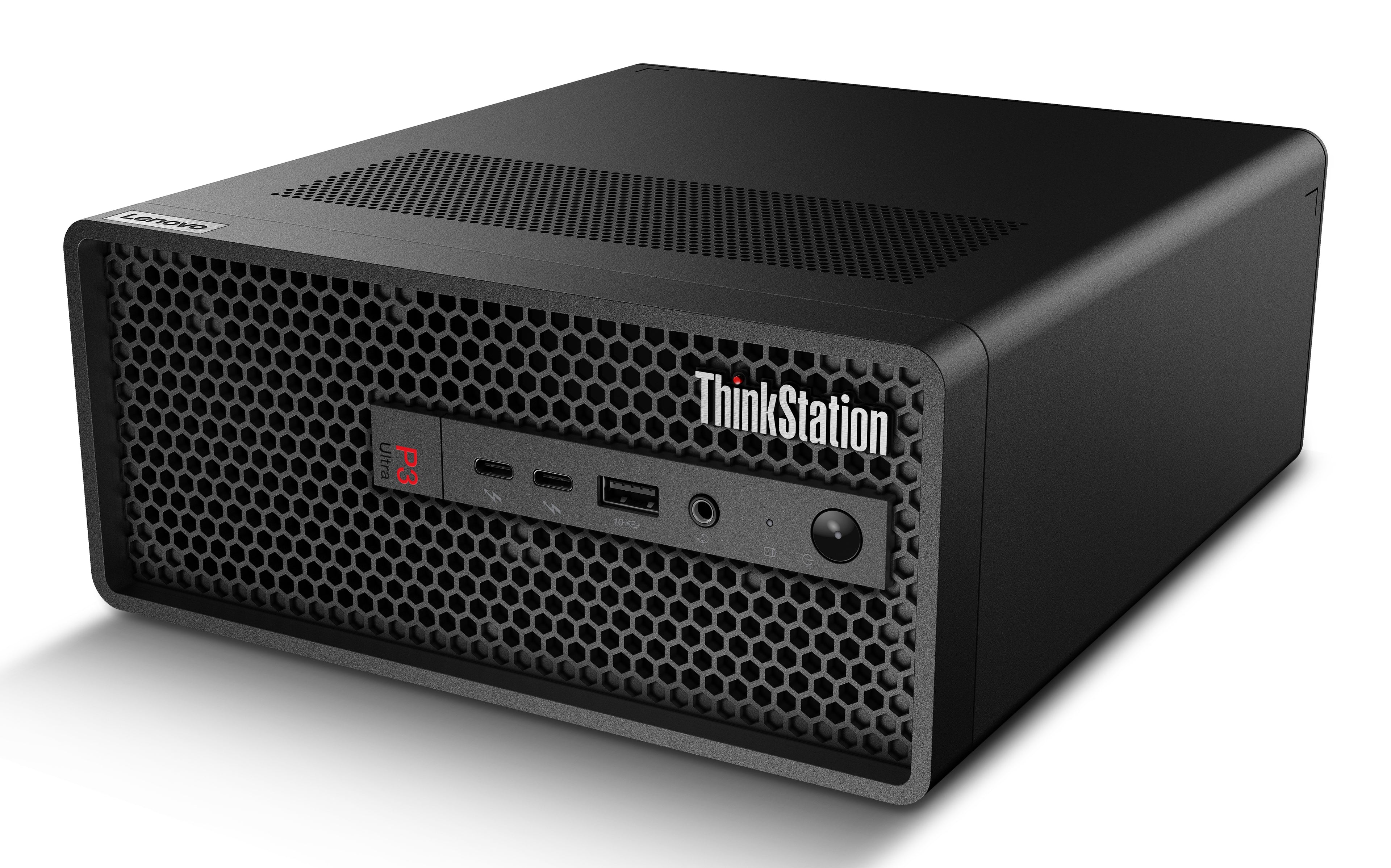 Lenovo ThinkStation P3 Ultra SFF Intel® Core™ i7 i7-14700 32 Go DDR5-SDRAM 512 Go SSD NVIDIA RTX A1000 Windows 11 Pro Mini Tower Station de travail Noir