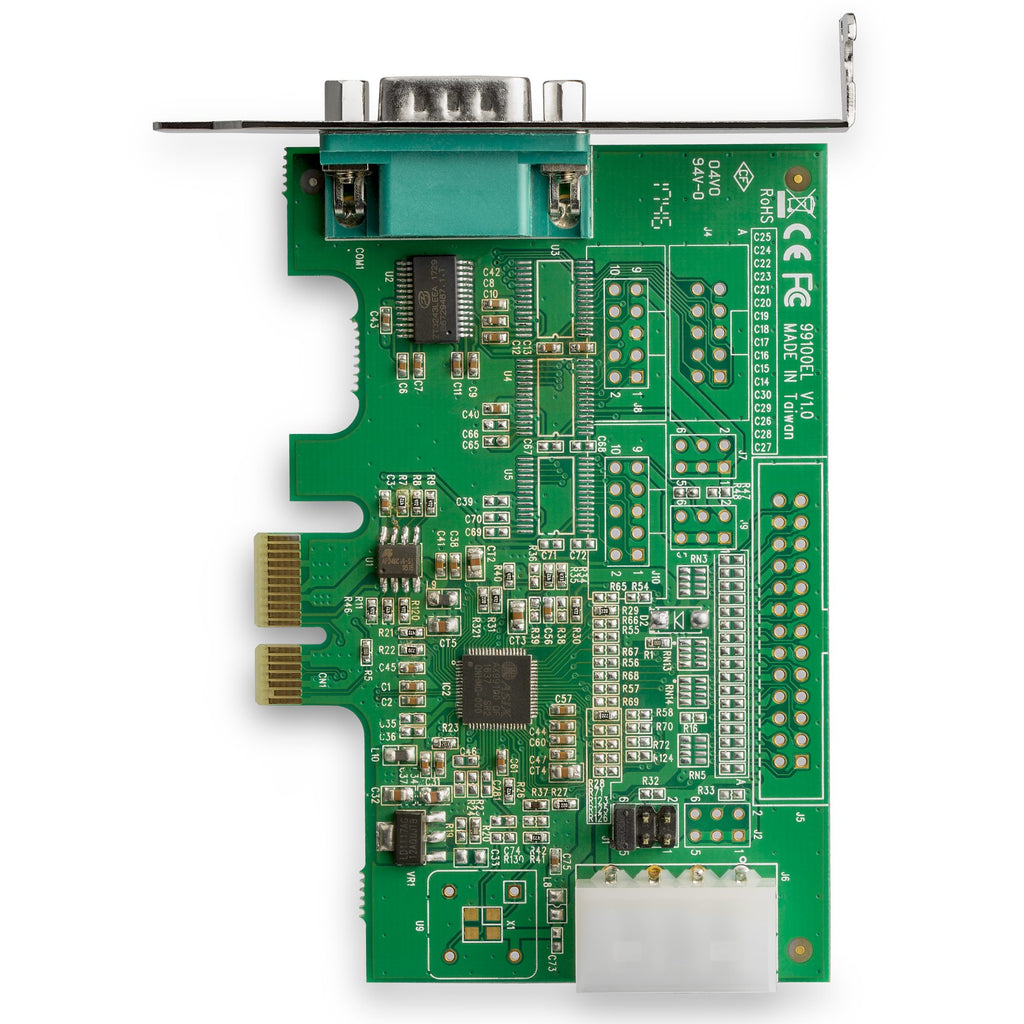 StarTech.com Carte Adaptateur Série RS232 PCI Express 1 Port DB9 16950 UART Profil Bas
