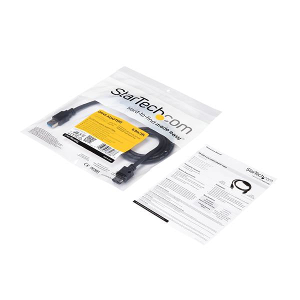 StarTech.com Câble Adaptateur USB 3.0 vers eSATA 91cm pour HDD SSD ODD, SATA 6Gb/s