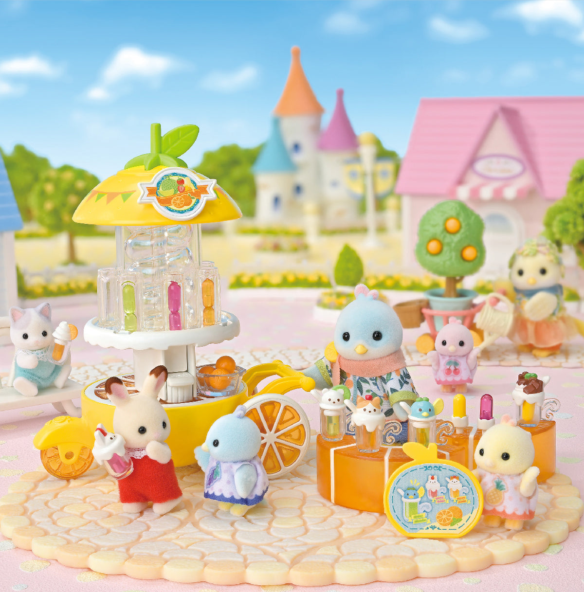 Sylvanian Families Le stand de jus de fruits