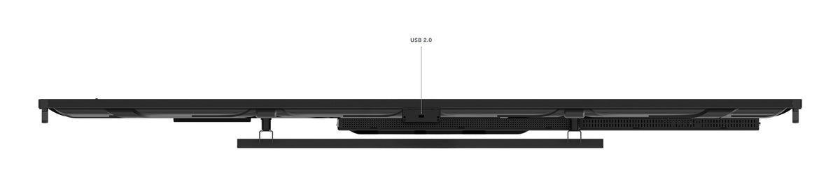 Lenovo ThinkVision T86 Écran Tactile 86" 4K Ultra HD LED Noir