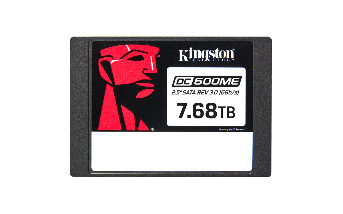 Kingston Technology SSD SATA Enterprise DC600ME (usage mixte) 2,5” de 7 680 Go
