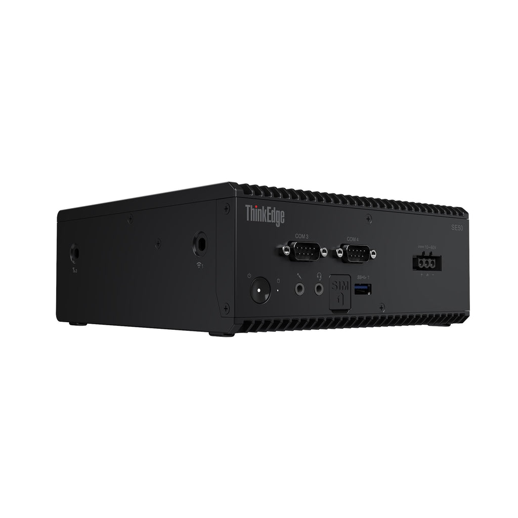Lenovo Lenovo ThinkEdge SE50 Intel® Core™ i5 i5-8365UE 32 Go DDR4-SDRAM 512 Go SSD Windows 10 IoT Enterprise 2019 LTSC Mini PC Noir