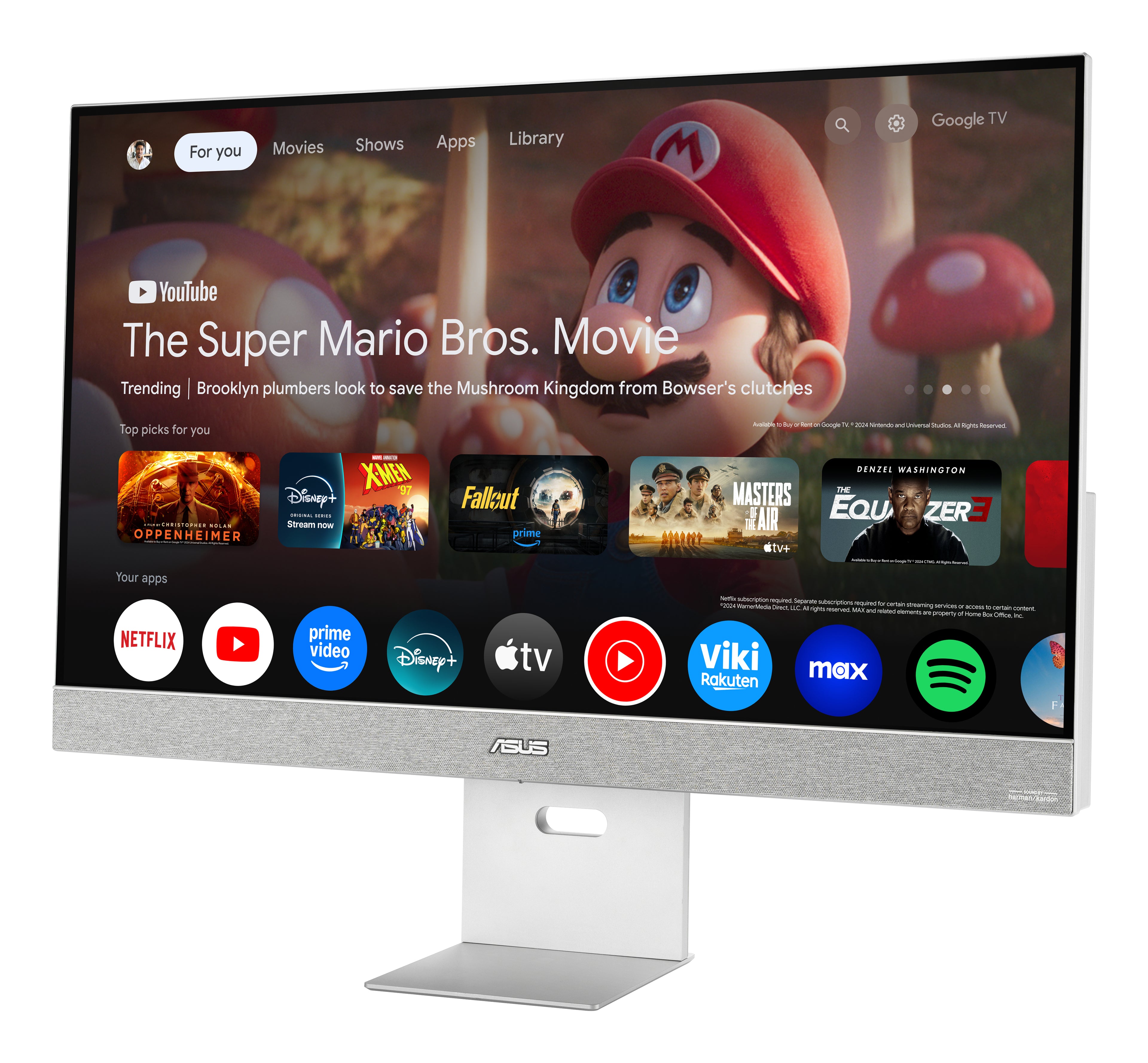 ASUS ZenScreen MS32UC écran plat de PC 80 cm (31.5") 3840 x 2160 pixels 4K Ultra HD LED Gris, Blanc