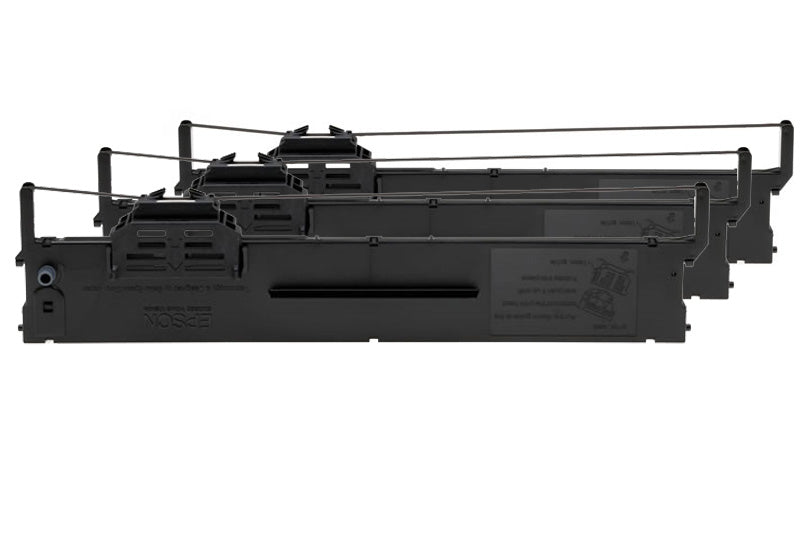 Epson Ruban PLQ-20/M / PLQ-22CS/CSM (10 millions de caractères) par pack de 3 rubans