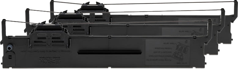 Epson Ruban PLQ-20/M / PLQ-22CS/CSM (10 millions de caractères) par pack de 3 rubans
