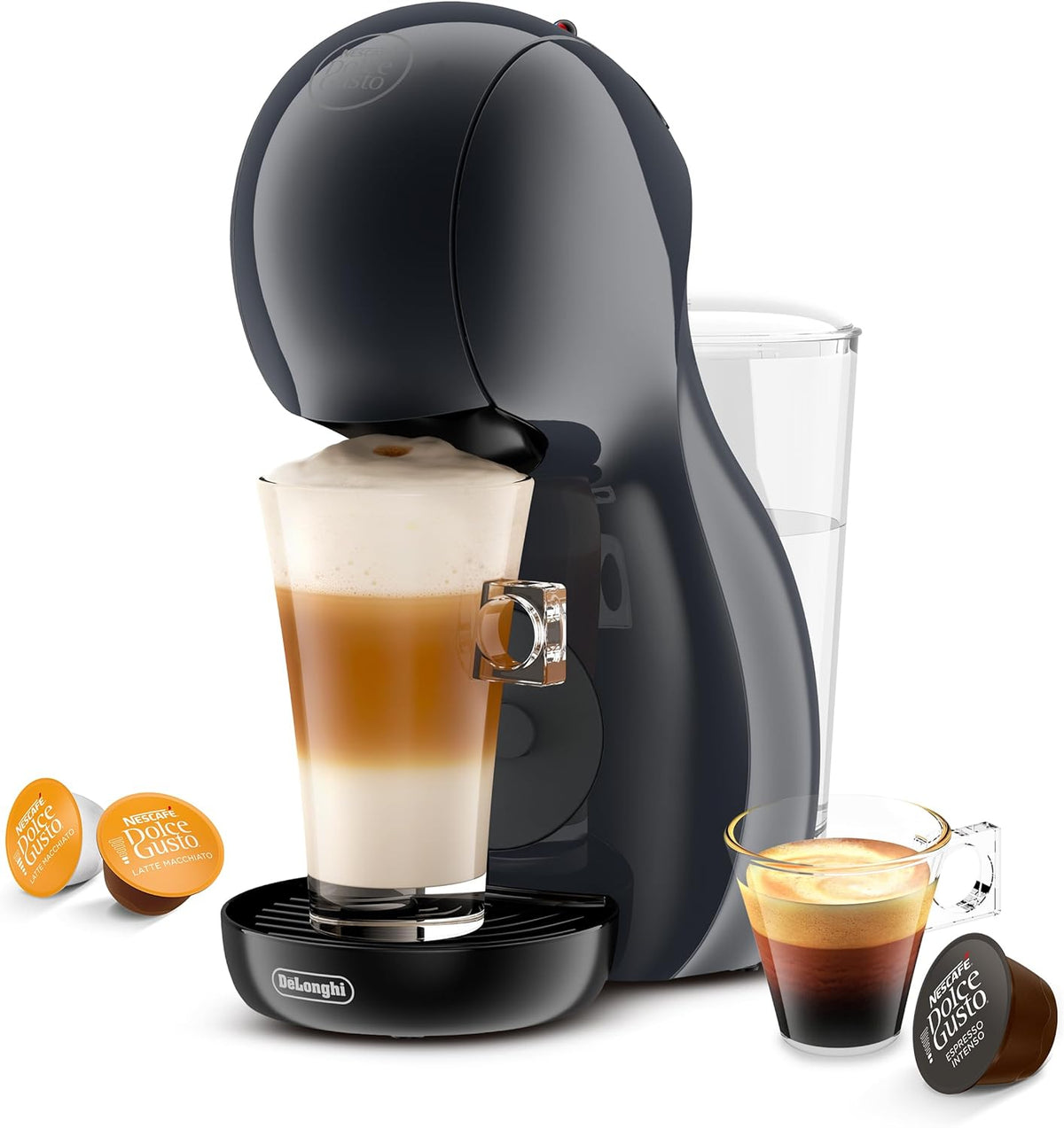 De’Longhi Piccolo XS EDG210.A Semi-automatique Machine à café à capsules 0,8 L