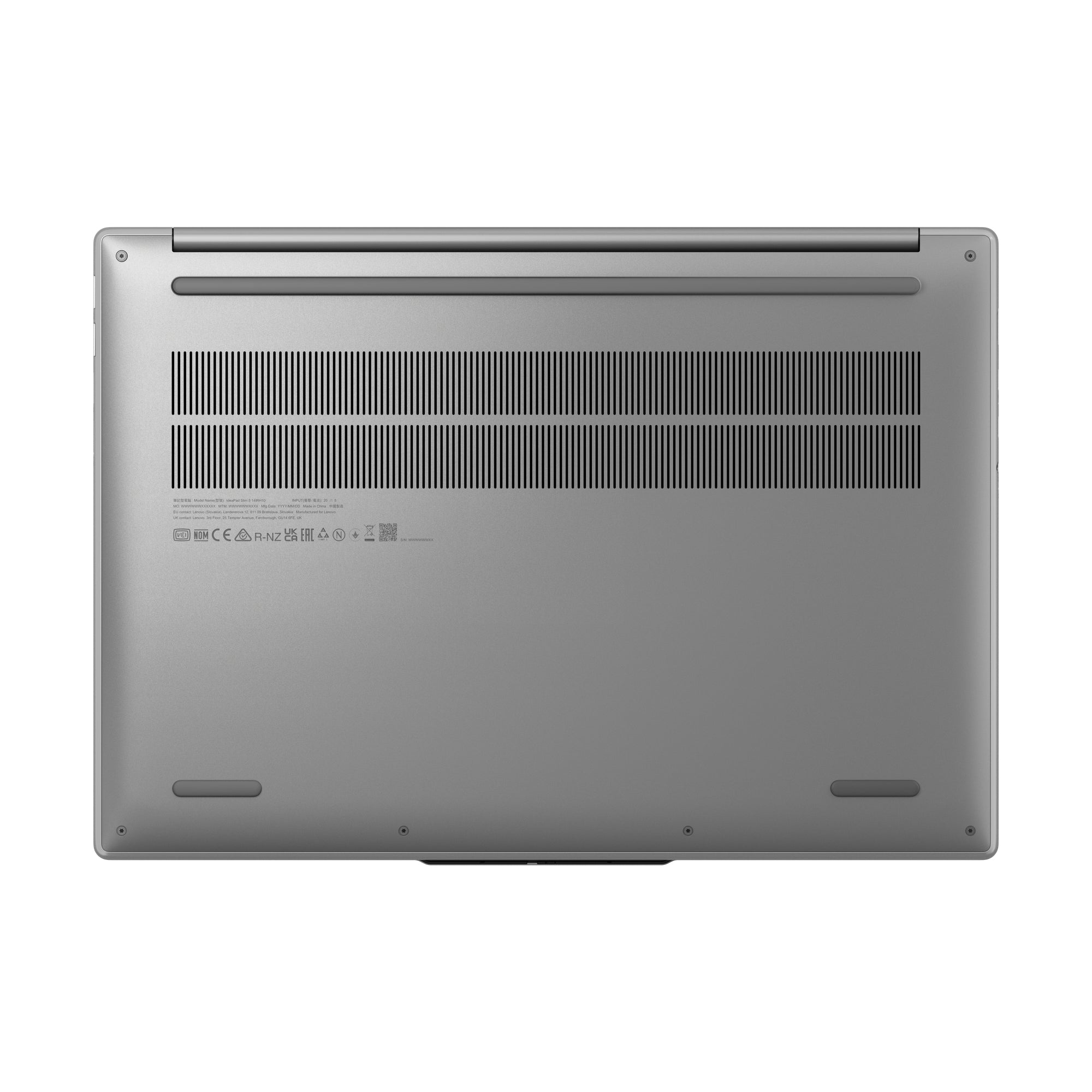 Lenovo IdeaPad Slim 5 16IRH10 Intel® Core™ i5 i5-13420H Ordinateur portable 40,6 cm (16") WUXGA 24 Go DDR5-SDRAM 512 Go SSD Wi-Fi 6 (802.11ax) Windows 11 Home Anglais Gris