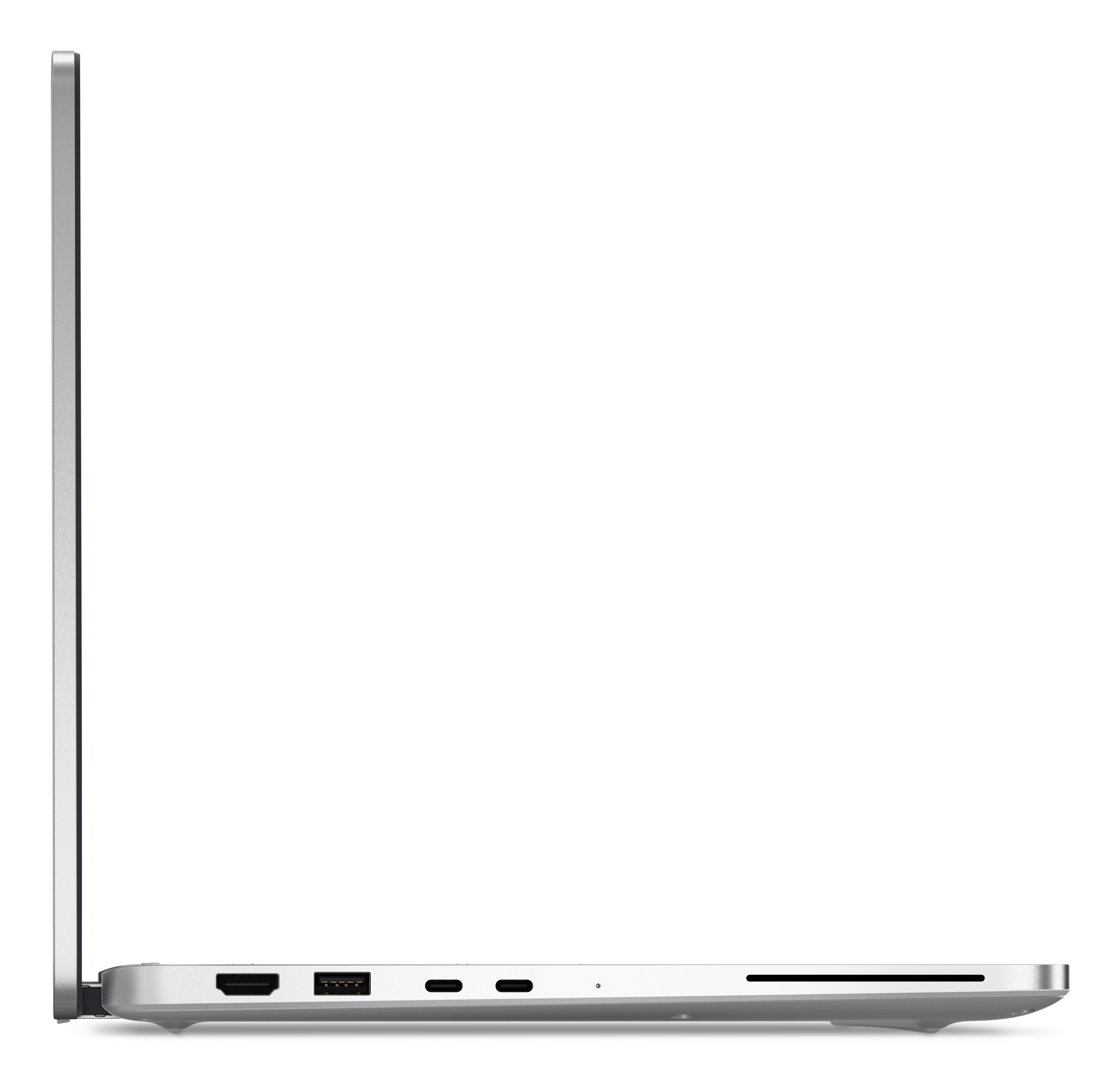 DELL Pro 14 Plus PB14250 Intel Core 5 120U Ordinateur portable 35,6 cm (14") Full HD+ 16 Go LPDDR5x-SDRAM 512 Go SSD Wi-Fi 6E (802.11ax) Windows 11 Pro Nordique Aluminium