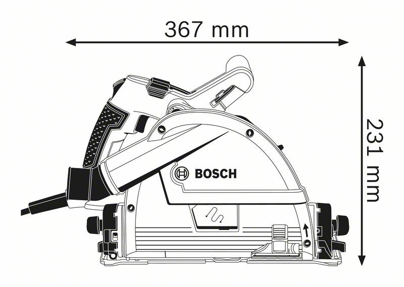 Bosch Bosch Scie plongeante GKT 55 GCE Professional