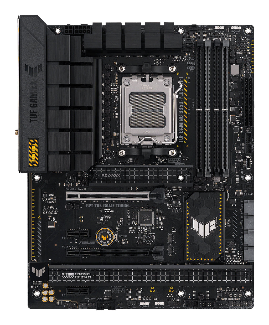 ASUS TUF GAMING B650-PLUS WIFI AMD B650 Emplacement AM5 ATX