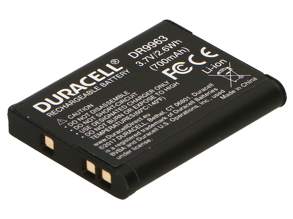 Duracell DR9963 batterie de caméra/caméscope Lithium-Ion (Li-Ion) 700 mAh