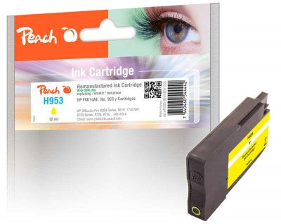 Peach Cartouche d'Encre Compatible PI300-924, Jaune, Rendement Standard