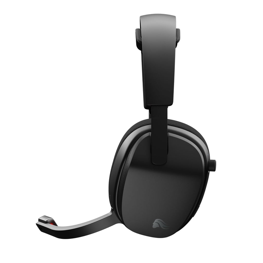 Glorious Gaming GHS Wireless InfinitePlay Casque Sans fil Arceau Bluetooth Socle de chargement Noir