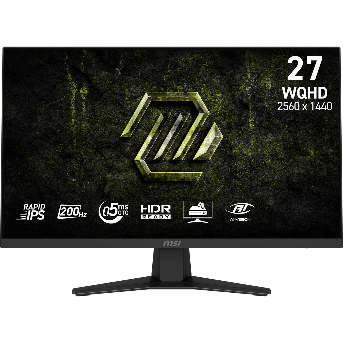 MSI MAG 274QF E20 écran plat de PC 68,6 cm (27") 2560 x 1440 pixels Wide Quad HD LCD Noir