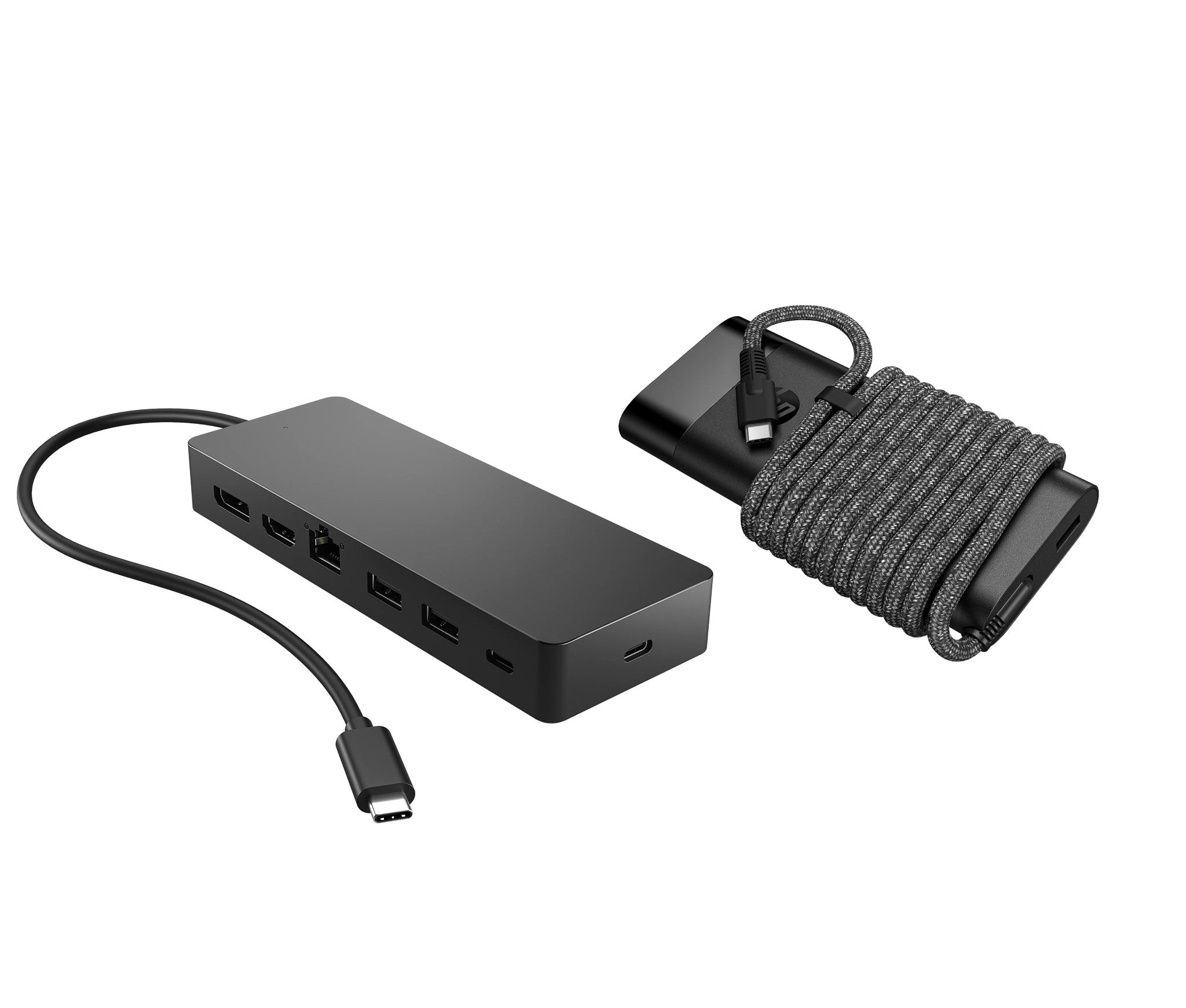 HP Ensemble combiné concentrateur USB-C et chargeur pour PC portable Universal