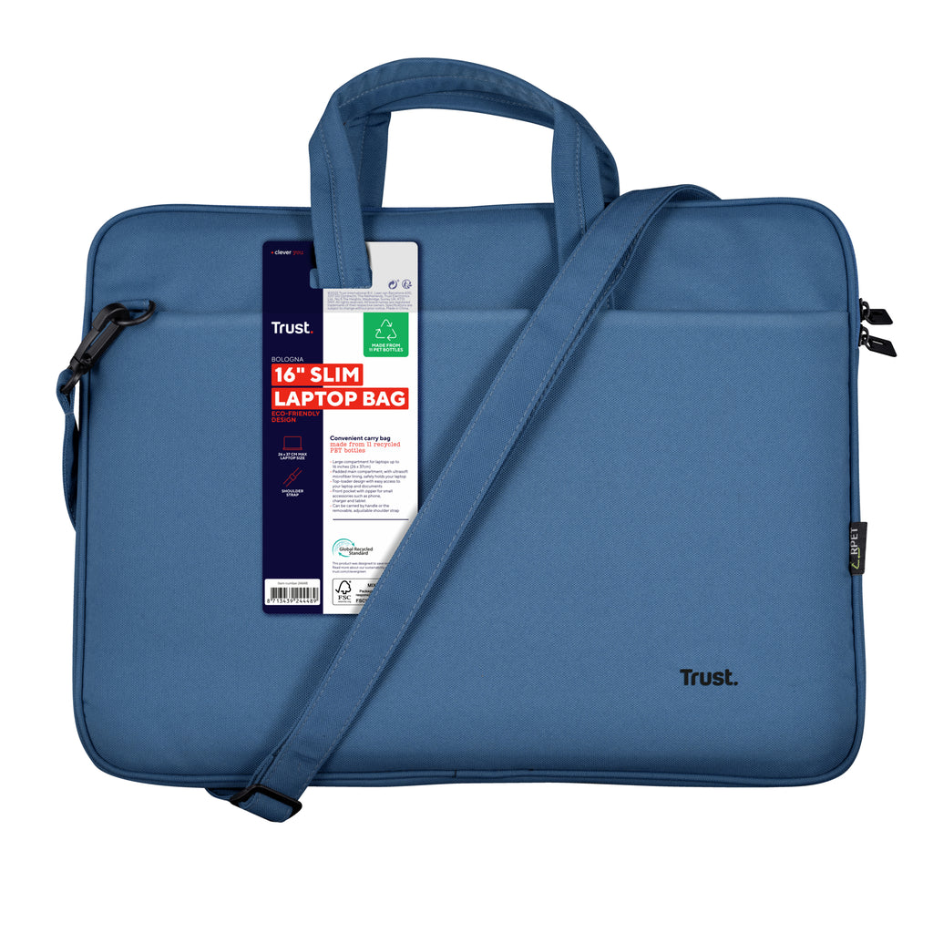 Trust Bologna 40,6 cm (16") Malette Bleu