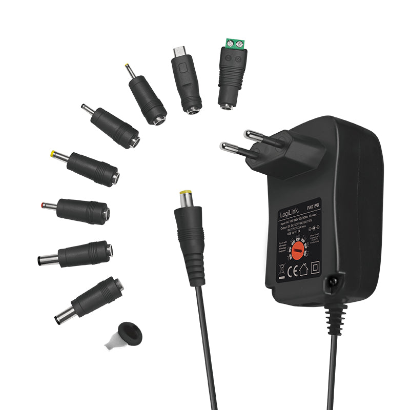 LogiLink PA0198 chargeur d'appareils mobiles Universel Noir Secteur Intérieure - vue 7