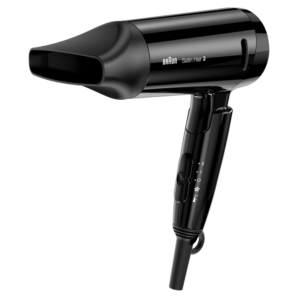 Braun Style&Go HD350 Sèche-cheveux Ionique 1600 W, Noir
