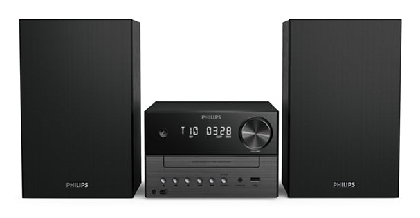 Philips 3000 series TAM3505M2/12 ensemble audio pour la maison Système micro audio domestique 20 W Noir