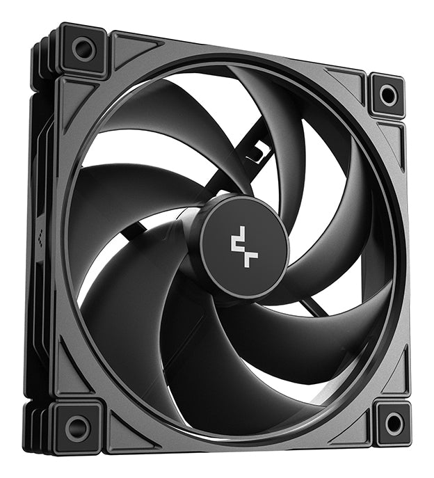DeepCool FD12 V2 Kabinetblæser 3-pack Sort 120 mm